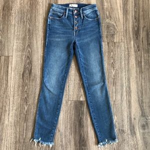 Madewell 10” High Rise Skinny Jeans: Cordova Wash